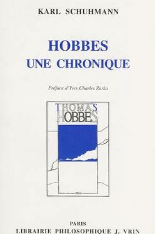 Cover of Hobbes Une Chronique