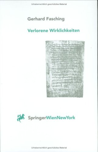 Book cover for Verlorene Wirklichkeiten