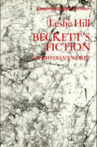 Cover of Beckett's Fiction