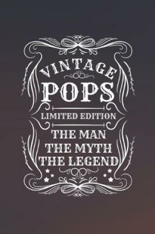 Cover of Vintage Pops Limited Edition The Man The Myth The Legend