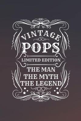 Book cover for Vintage Pops Limited Edition The Man The Myth The Legend