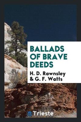 Book cover for Ballads of Brave Deeds