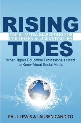 Book cover for Rising Tides: Social Media Marketing for Colleges & Universities