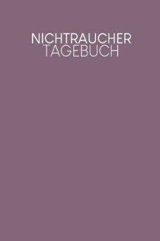 Cover of Tagebuch für Nichtraucher