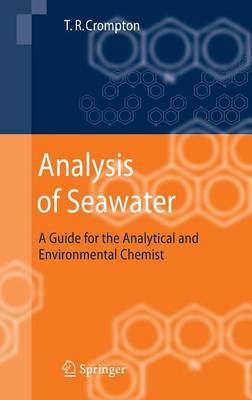 Book cover for Analysis of Seawater: A Guide for the Analytical and Environmental Chemist