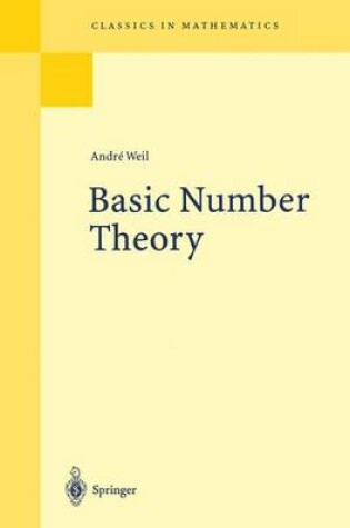 Cover of Basic Number Theory.