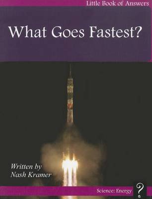 Book cover for What Goes Fastest?