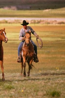 Book cover for Journal Cowboy Herding Ranch Equine Horse