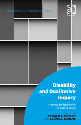 Book cover for Disability and Qualitative Inquiry