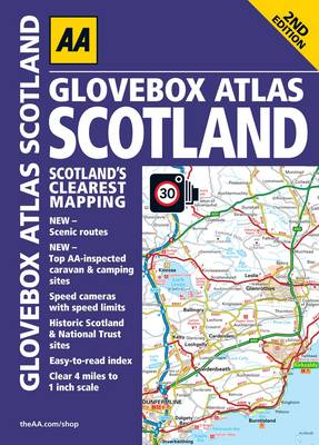 Cover of AA Glovebox Atlas Scotland