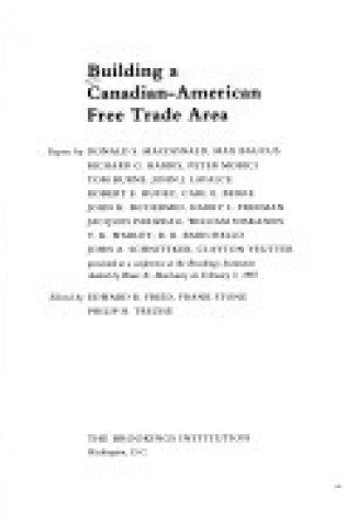 Cover of Building Canadian-American Tr Pb