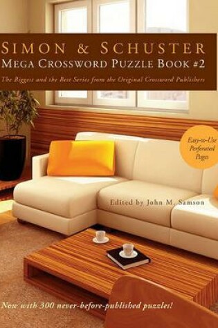 Cover of Simon & Schuster Mega Crossword Puzzle Book #2