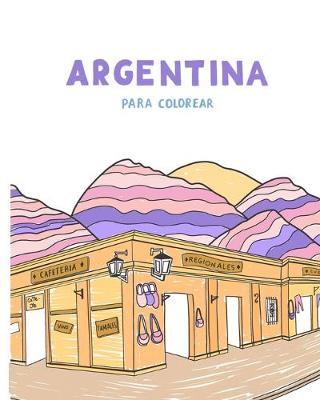 Book cover for Argentina para colorear