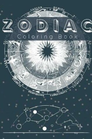 Cover of Zodiac Coloring Book