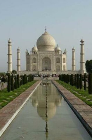 Cover of Taj Mahal India Notebook