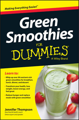 Book cover for Green Smoothies For Dummies