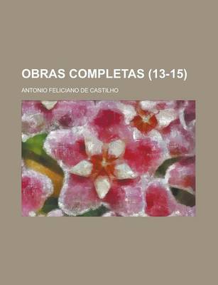 Book cover for Obras Completas (13-15)