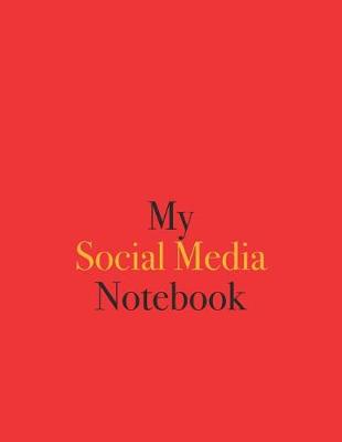 Book cover for My Social Media Notebook
