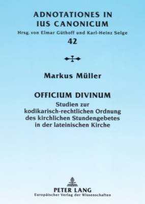 Book cover for "Officium Divinum"