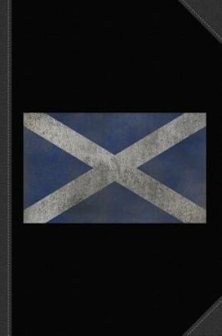 Cover of Scotland Flag Vintage Journal Notebook