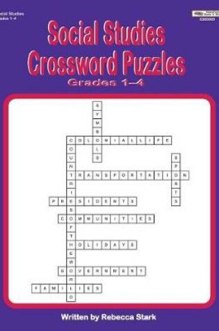 Cover of Social Studies Crossword Puzzles Grades 1-4