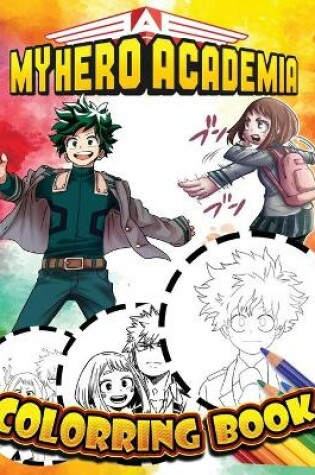 Cover of My Hero Academia Coloring Book