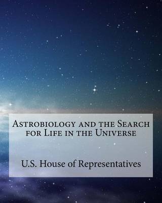 Book cover for Astrobiology and the search for life in the universe