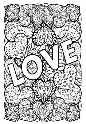 Book cover for Love - A Color Your Cover Journal