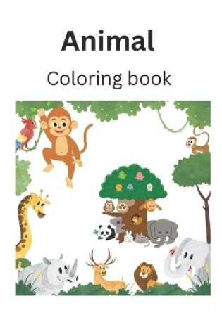 Cover of Animal coloring book