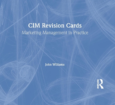 Book cover for CIM Revision Cards