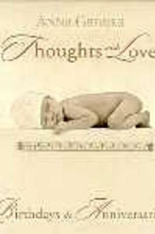 Cover of Thoughts with Love Birthdays and Anniversaries Mini