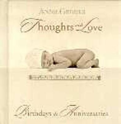 Book cover for Thoughts with Love Birthdays and Anniversaries Mini