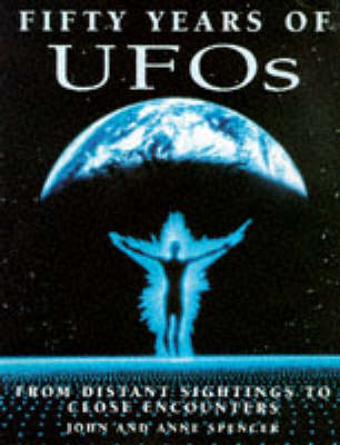 Book cover for Fifty Years of UFOs