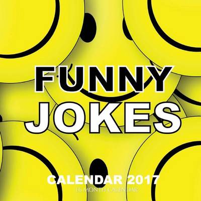 Book cover for Funny Jokes Calendar 2017