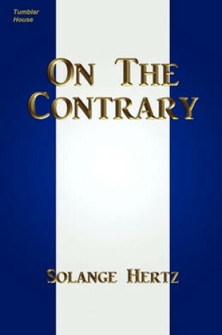 Cover of On The Contrary