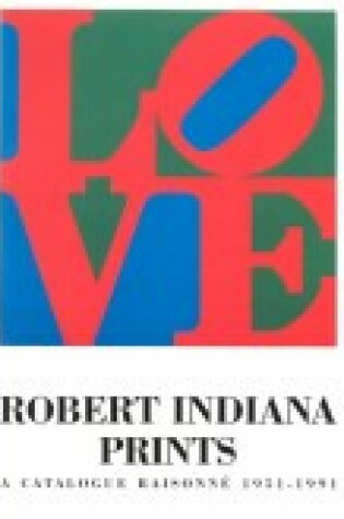 Cover of Robert Indiana