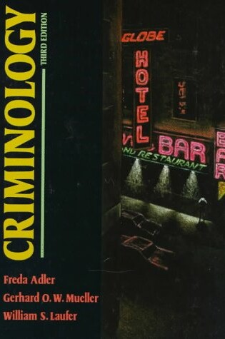 Cover of Criminology