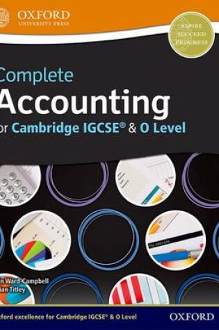 Cover of Complete Accounting for Cambridge IGCSE (R) & O Level