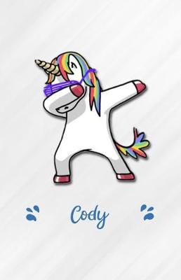 Book cover for Cody A5 Lined Notebook 110 Pages