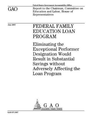 Book cover for Federal Family Education Loan Program