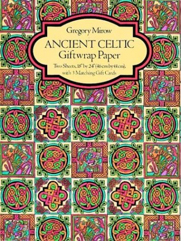 Book cover for Ancient Celtic Giftwrap Paper