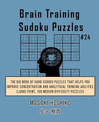 Book cover for Brain Training Sudoku Puzzles #24