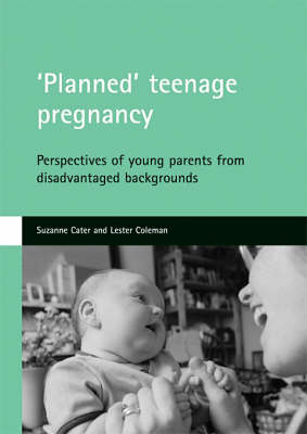 Book cover for 'Planned' teenage pregnancy