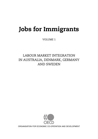 Book cover for Jobs for Immigrants