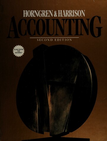 Book cover for Accounting, 2nd Printing
