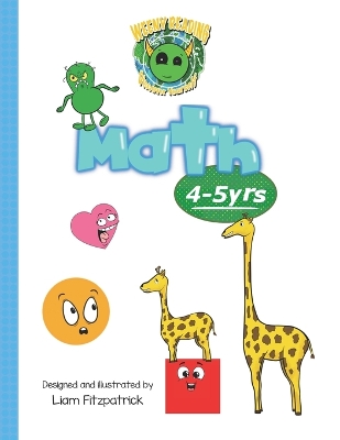 Book cover for Weeny Reading Math 4 to 5 years