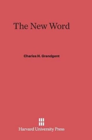 Cover of The New Word