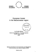 Book cover for Evergreen Forests in Macaronesian Region