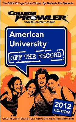 Book cover for American University 2012