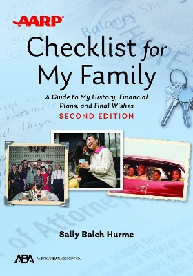 Cover of Aba/AARP Checklist for My Family